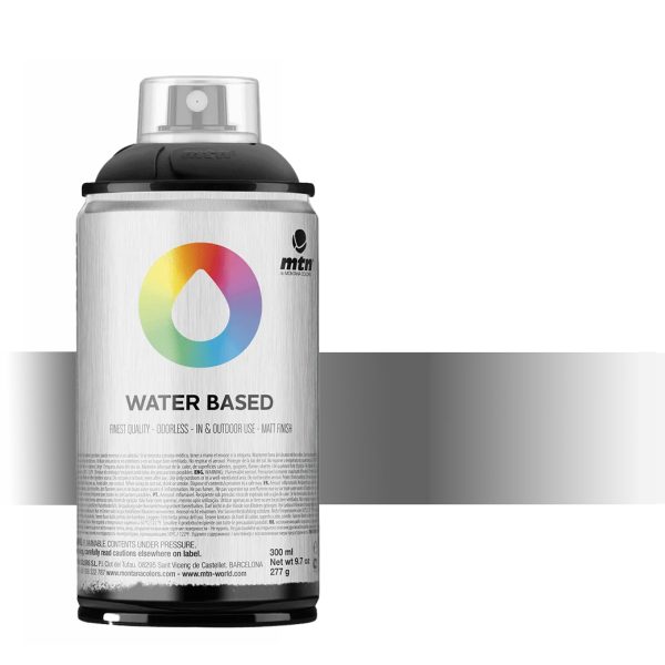 MTN Water Based 300Ml - Semitransparent Black