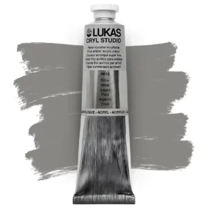 Akrylfärg Lukas Cryl Studio 75 ml - Silver 4613