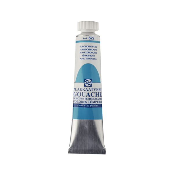 Talens Gouache 20ml - 522 Turquoise Blue