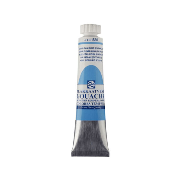 Talens Gouache 20ml - 535 Cerulean Blue (Phthalo)